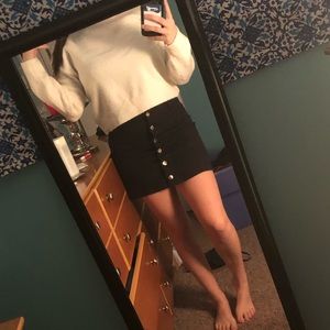 Navy blue skirt